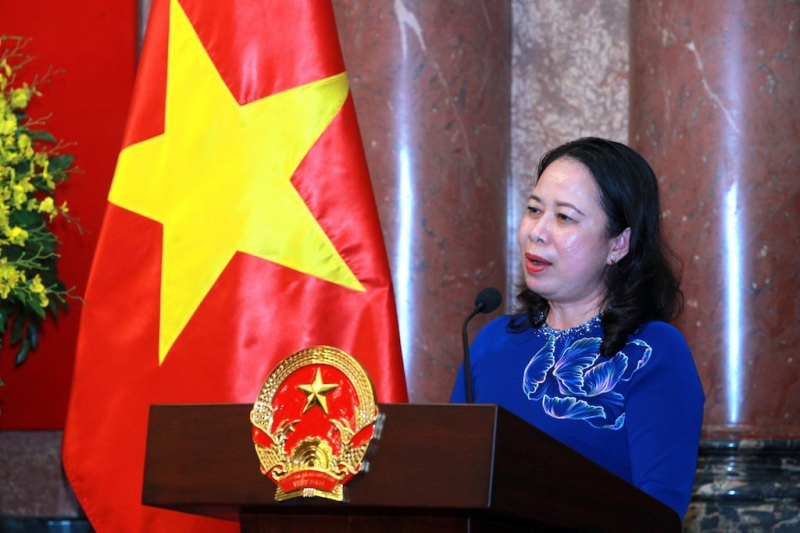 Quyền Chủ tịch nước Võ Thị Ánh Xuân ghi nhận khát vọng cống hiến của các doanh nhân trẻ, vì vậy các doanh nhân trẻ hãy dám dấn thân, tìm ra con đường mới để đất nước có thể đột phá phát triển.